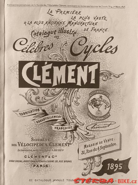 Clément & Cie., Hard Tire Safety, France 1895