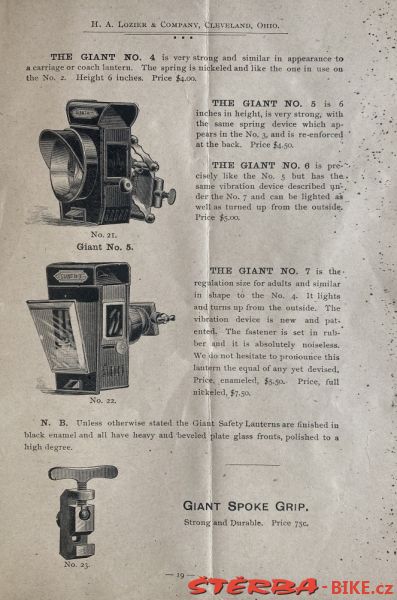 "Giant No.4",H.A.Lozier & Co., Ohio, USA - 1891
