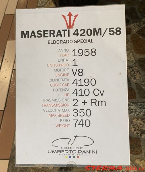 327/A - Maserati museum, Modena