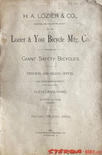 "Giant No.4",H.A.Lozier & Co., Ohio, USA - 1891