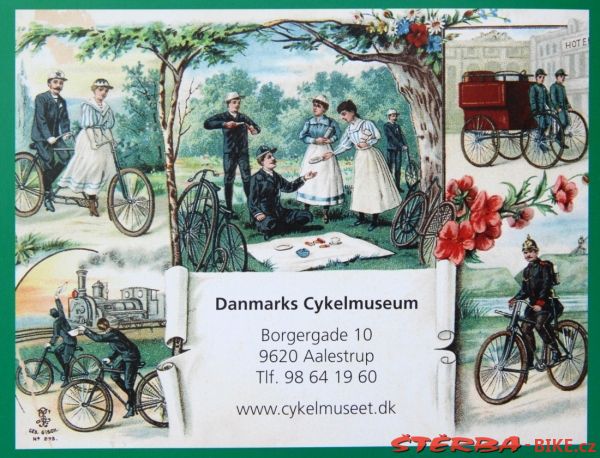 33/C. Denmarks Cykelmuseum, Aalestrup – Dánsko