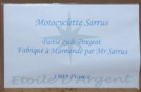 45/B - Výstava  moto "Marmande á la Belle époque", Francie