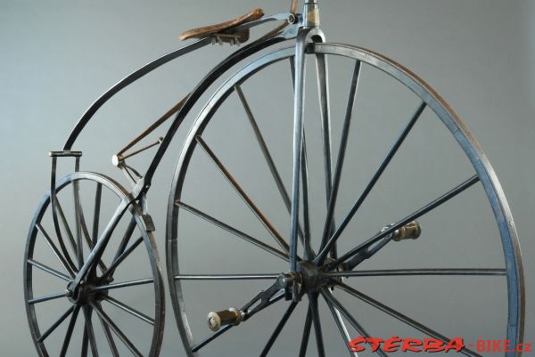 Boneshaker with freewheel - A.Boeuf, France (System NICOLET), 1869