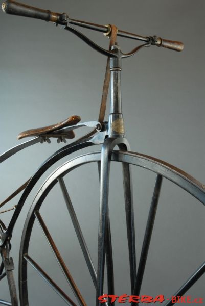 Boneshaker with freewheel - A.Boeuf, France (System NICOLET), 1869