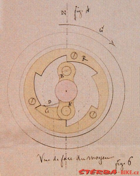 Boneshaker with freewheel - A.Boeuf, France (System NICOLET), 1869