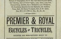 Hillman, Herbert and Cooper - "Popular Premier", Anglie
