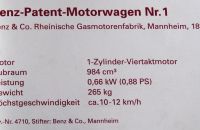 46/C - Karl Benz - 125 Anniversary, Germany