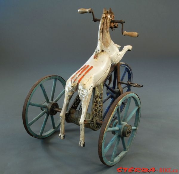 Children tricycle - France, circa 1880