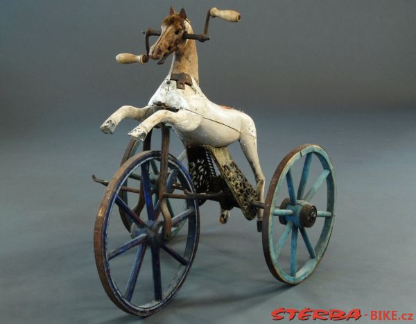 Children tricycle - France, circa 1880