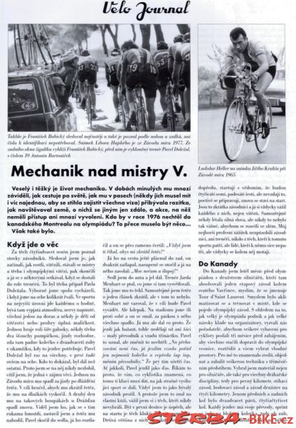 The Best mechanic of Favorit Rokycany – František Babický