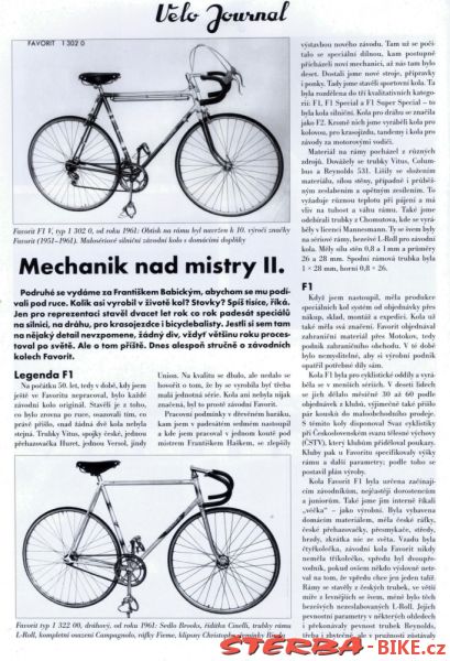 The Best mechanic of Favorit Rokycany – František Babický
