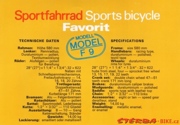 Catalogue MOTOKOV - Favorit