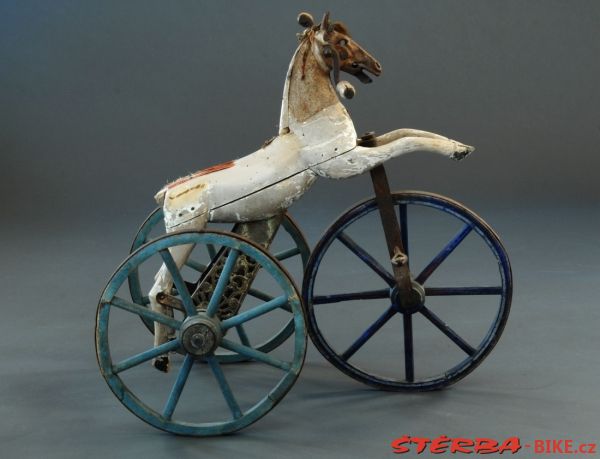 Children tricycle - France, circa 1880