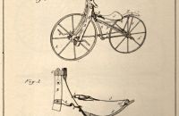 Shire velocipéde, USA –  after a year 1870