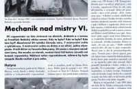 The Best mechanic of Favorit Rokycany – František Babický