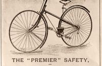 „Premier“ safety, Hillman, Herbert & Cooper, Coventry, Anglie - 1886